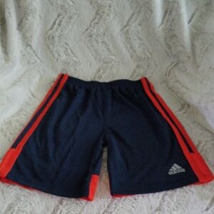 Adidas Kids Shorts in Navy and Red